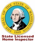 Washington State home inspector license